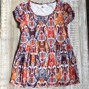 Peplum top from Anthropologie